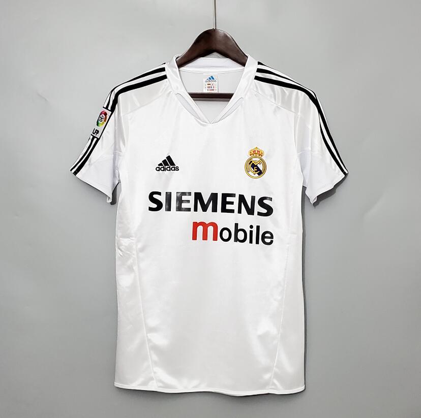 Camiseta Retro Real Madrid Primera Equipación 04/05