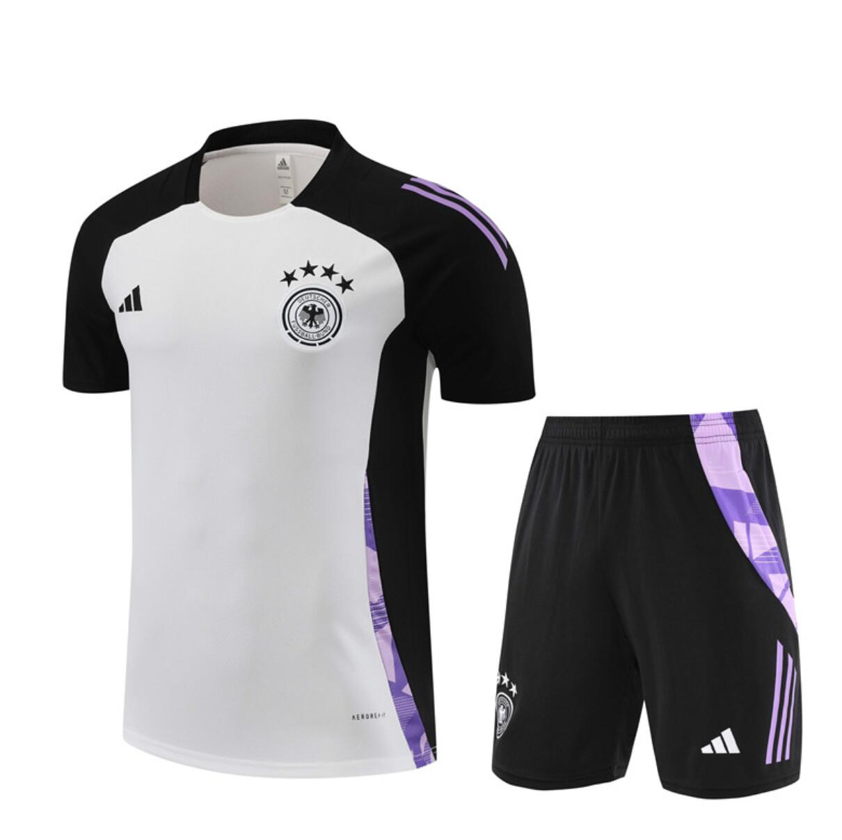 Camiseta Alemania Pre-Match (Hombre/Niño) Blanco 2024/2025 + Pantalones