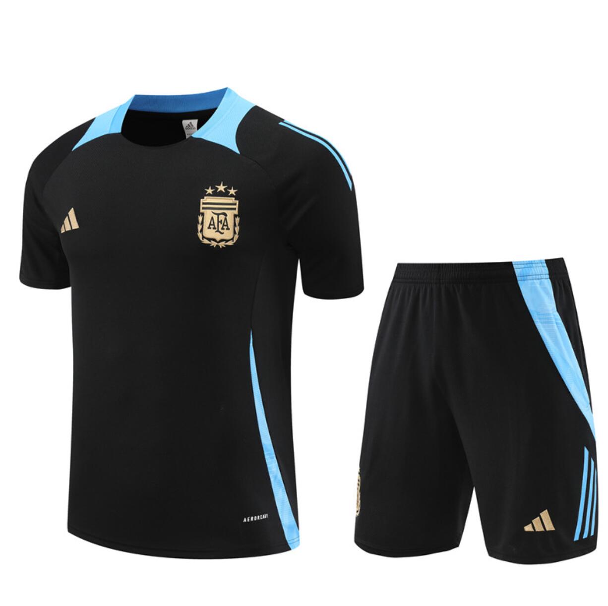 Camiseta ARGENTINA Pre-Match (Hombre/Niño) 24/25 + Pantalones