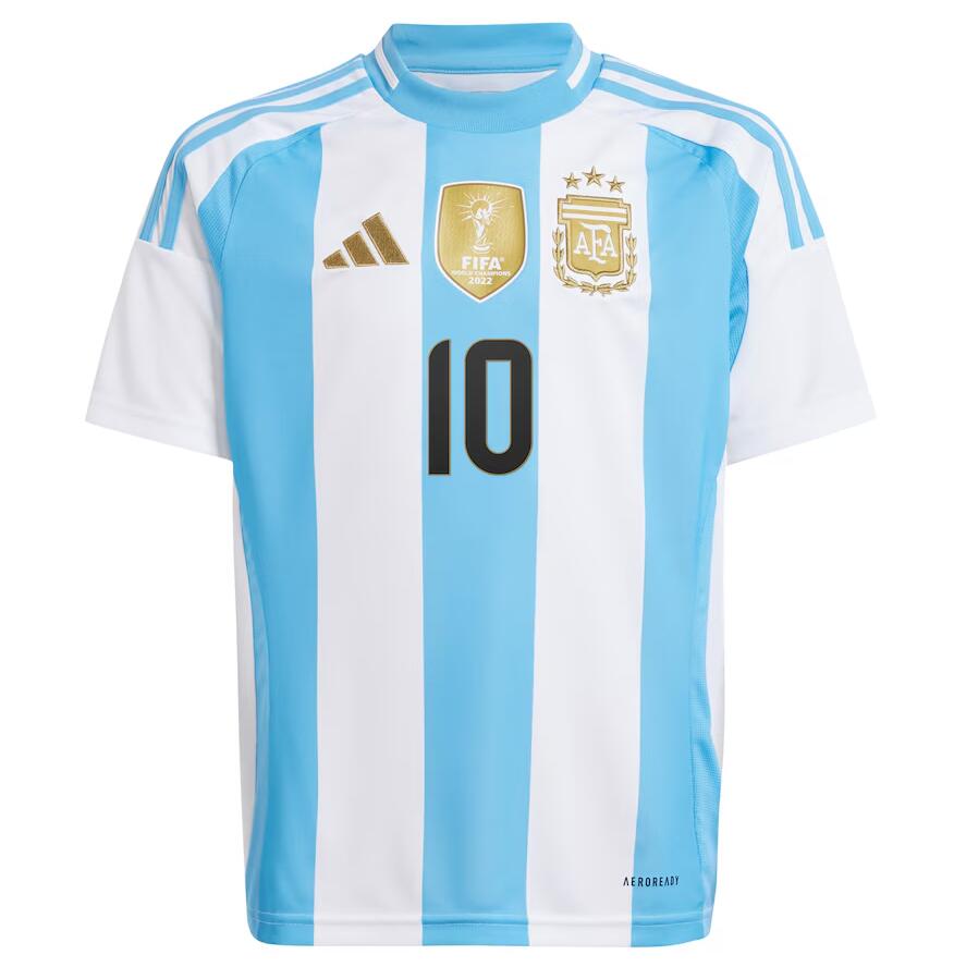 Camiseta Argentina 1ª Equipación 2024 Messi #10