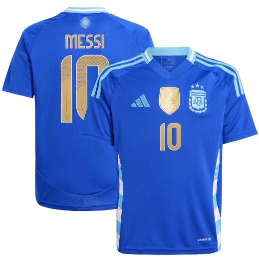 Camiseta Argentina 2ª Equipación 2024 Messi #10