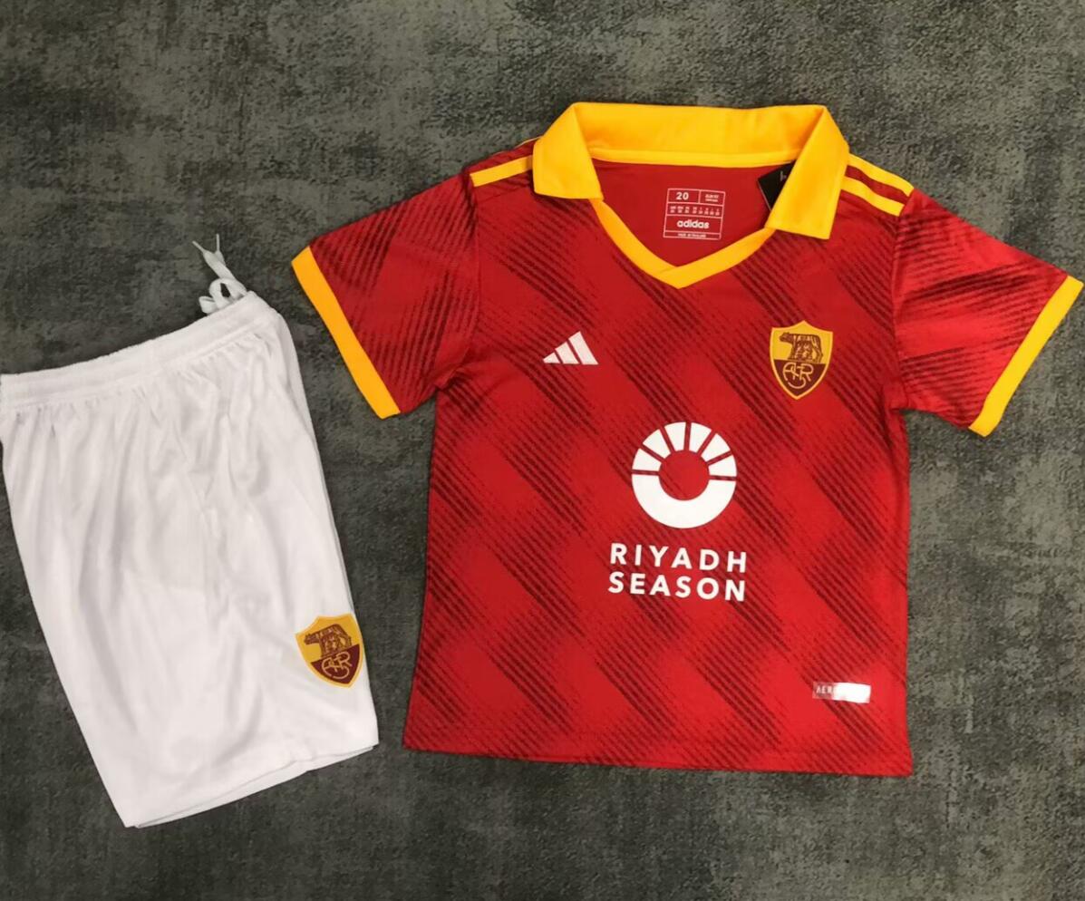 Camiseta As Roma 1ª Equipación 24/25 Niño