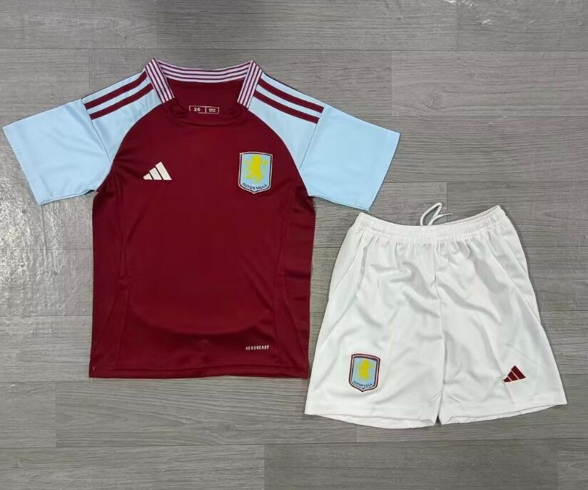 Camiseta Aston Villa Primera Equipación 24/25 Niño