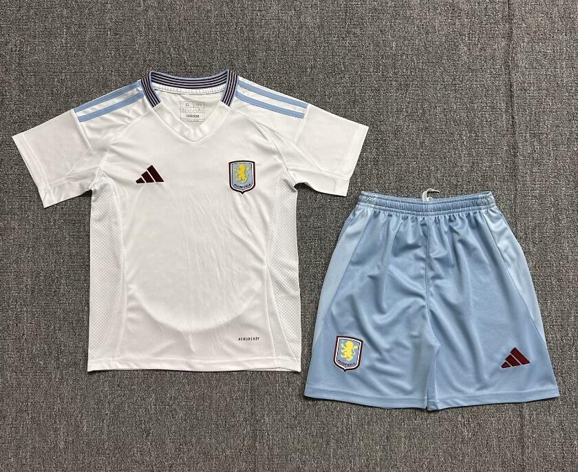 Camiseta Aston Villa Segunda Equipación 24/25 Niño