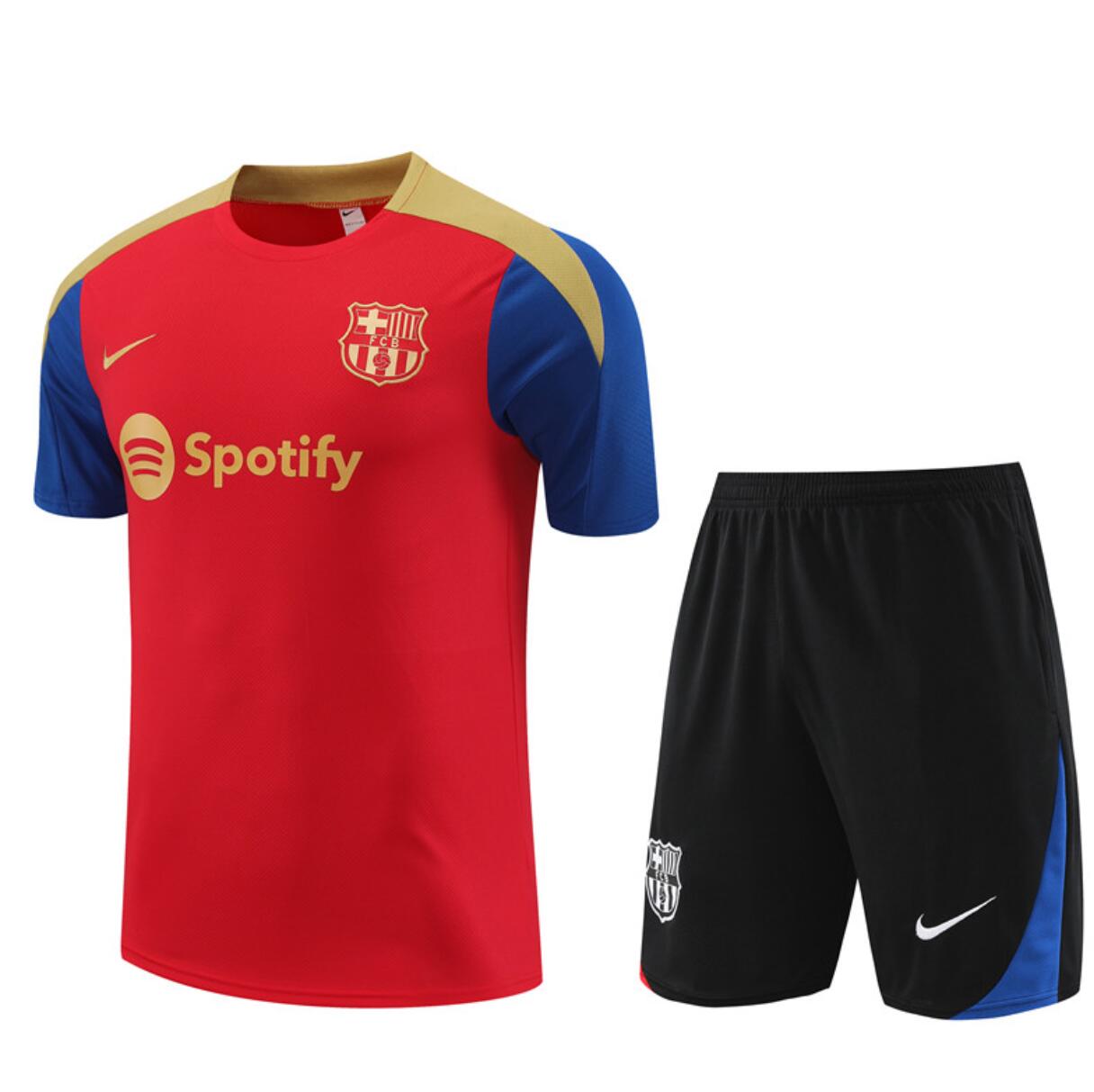 Camiseta B-arcelona Fc Pre-Match (Hombre/Niño) 2024-2025 + Pantalones