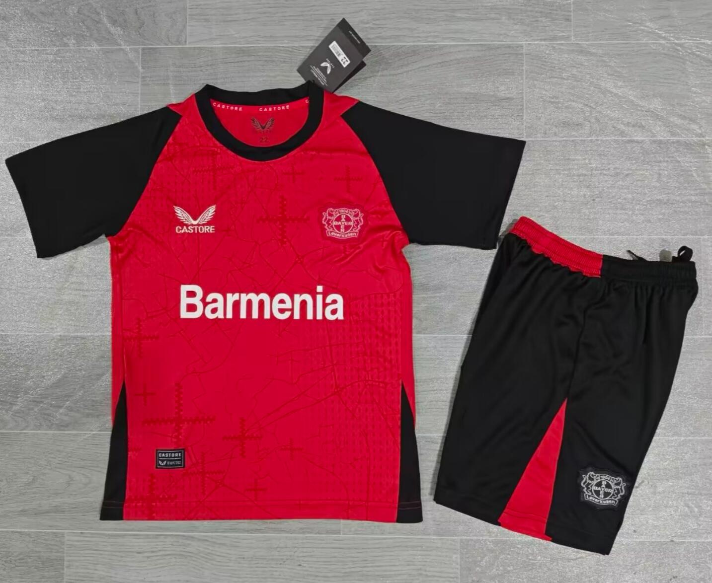 Camiseta Bayer 04 Leverkusen Primera Equipación 24/25 Niño