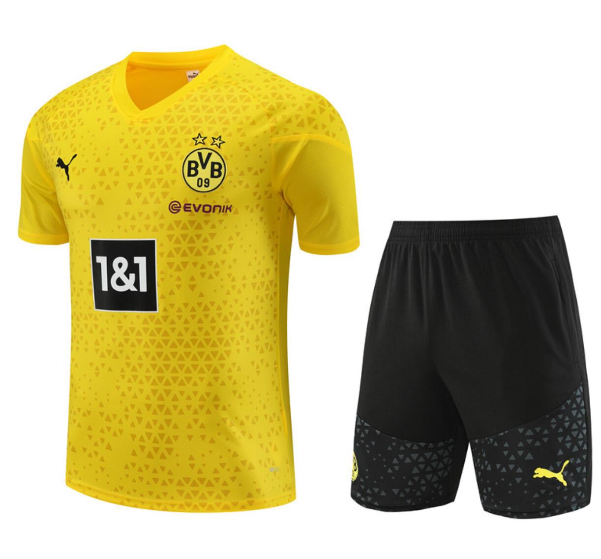 Camiseta Borussia Dortmund Pre-match 23/24 + Pantalone