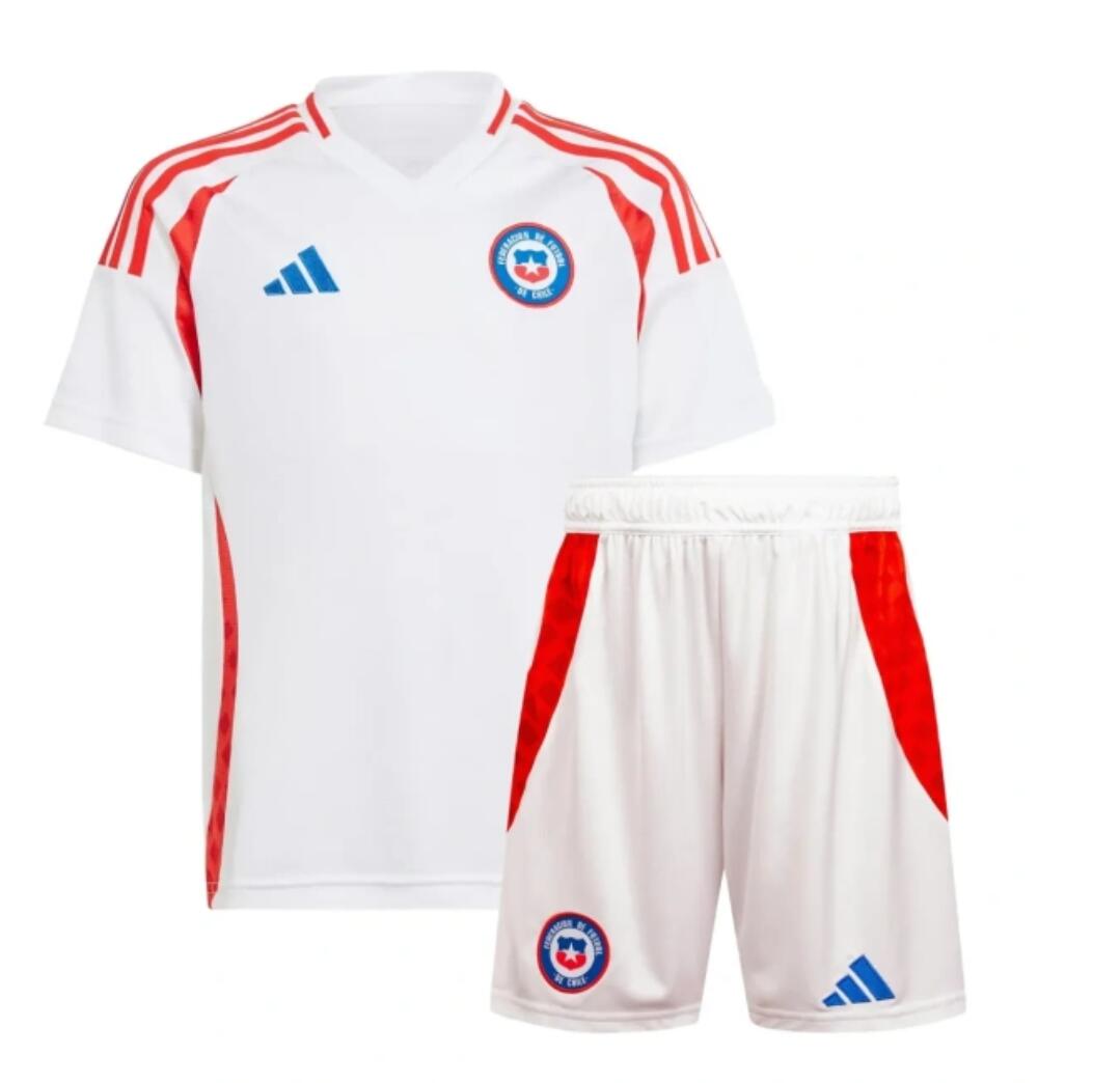 Camiseta Chile 2ª Equipación 2024 Niño