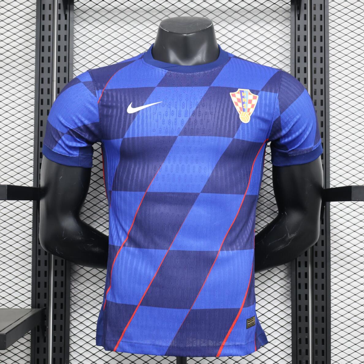 Camiseta Croacia Segunda Equipación 2024 Authentic