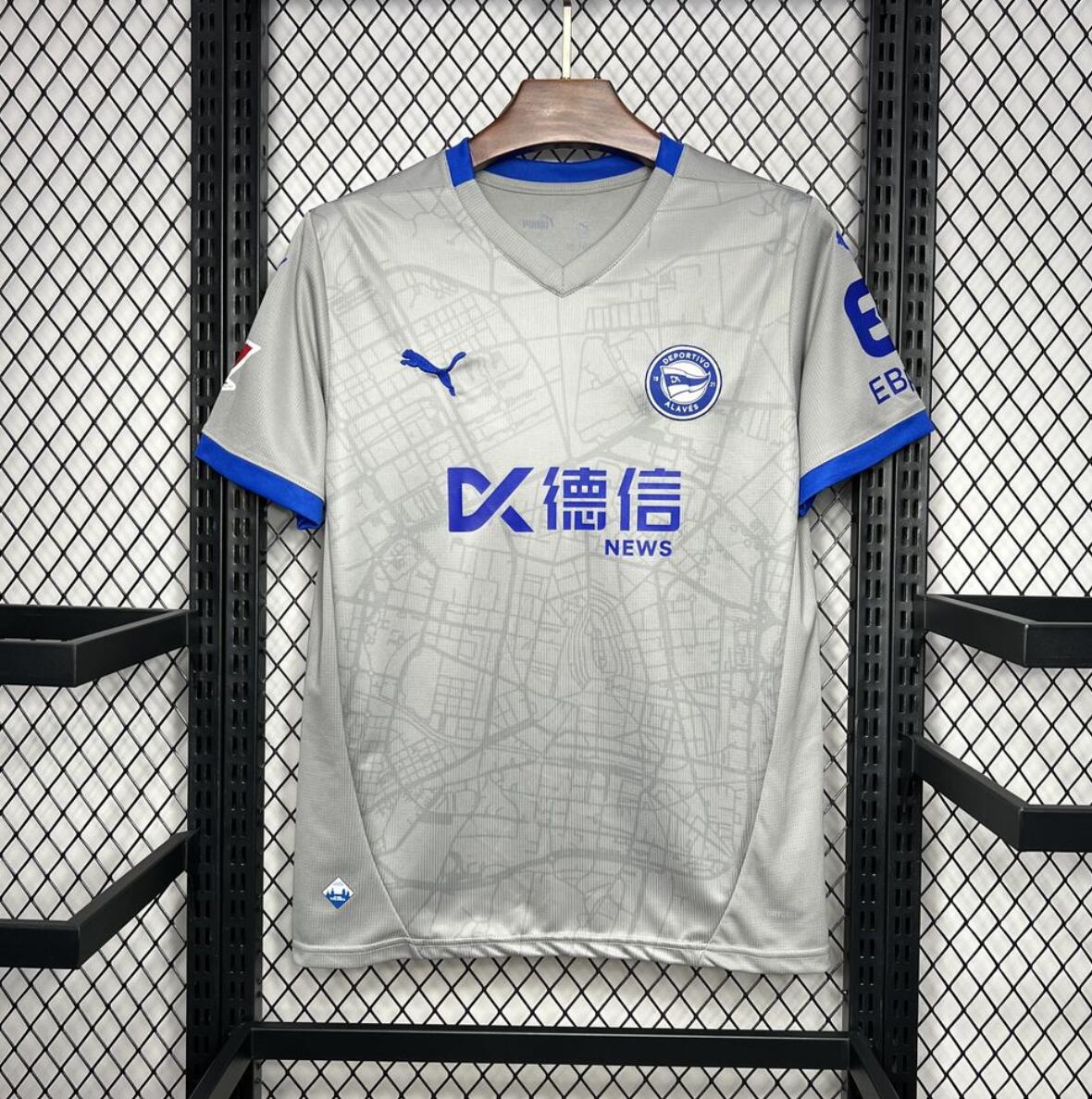 Camiseta Deportivo Alavés Segunda Equipación 24/25