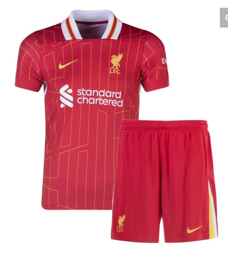 Camiseta Liverpool Fc Primera Equipación 24/25 Niño