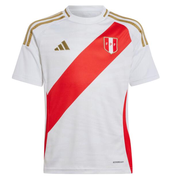 Camiseta Peru Primera Equipación 2024 Niño