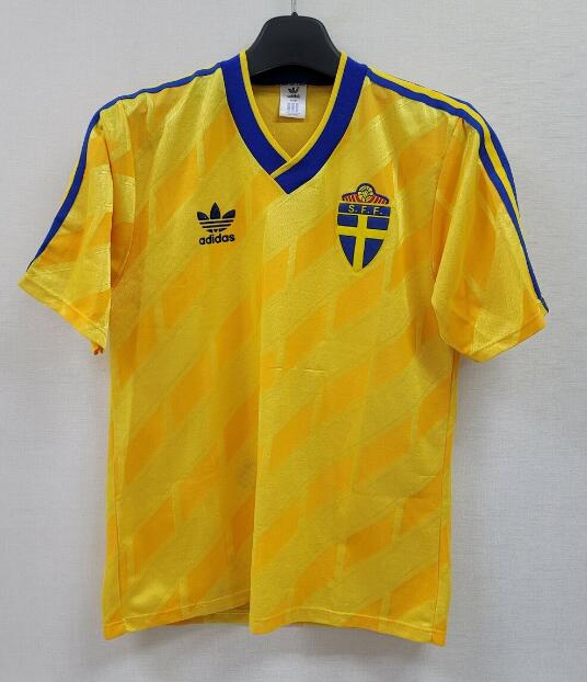 Camiseta Retro Suecia 1988