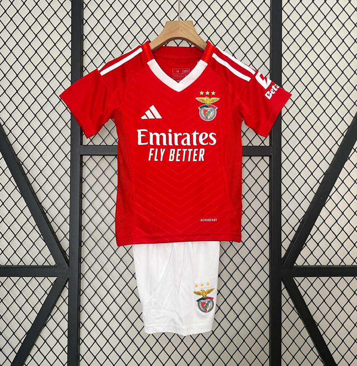 Camiseta Sport Lisboa E Benfica Fc Primera Equipación 24/25 Niño