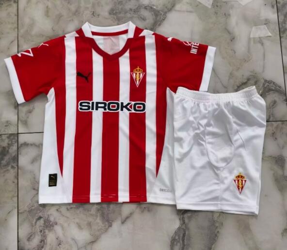 Camiseta Sporting De Gijón Primera Equipación 24/25 Niño