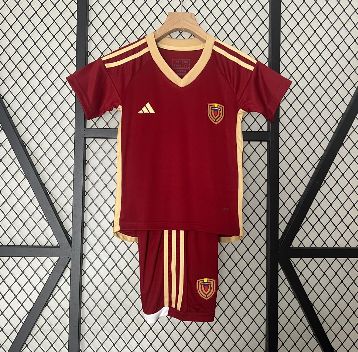 Camiseta Venezuela Primera Equipación 2024 Niño