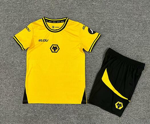 Camiseta Wolves Primera Equipación 24/25 Niño