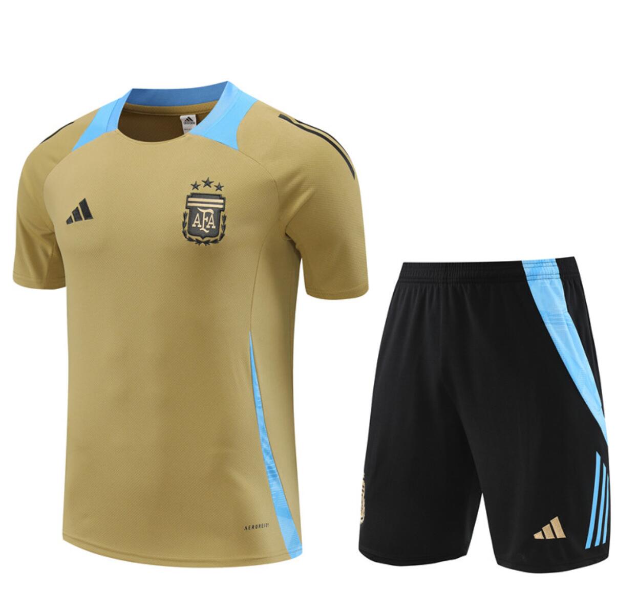 Camiseta ARGENTINA Pre-Match (Hombre/Niño) 2024/2025 + Pantalones