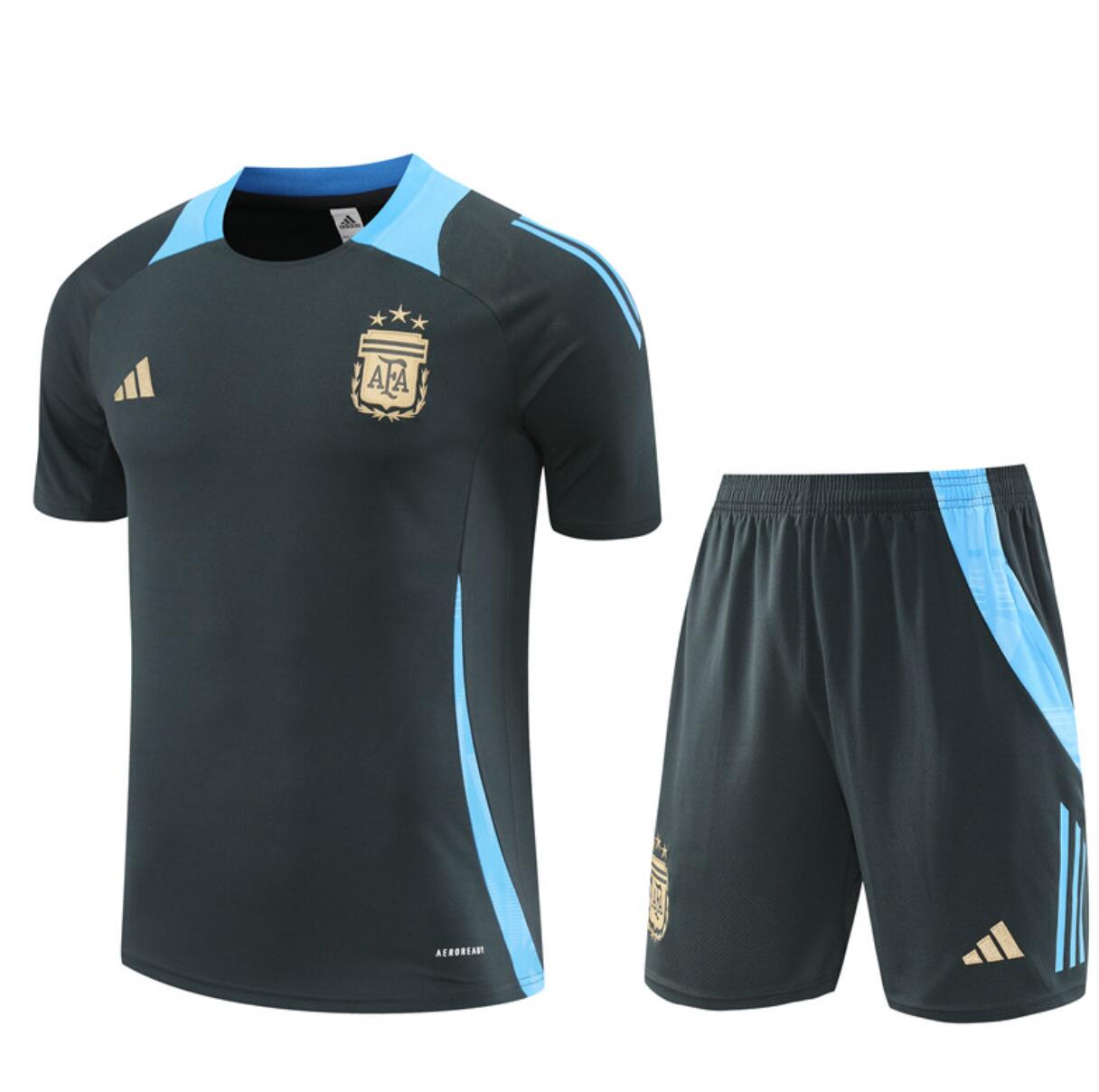 Camiseta ARGENTINA Pre-Match (Hombre/Niño) 2024/25 + Pantalones