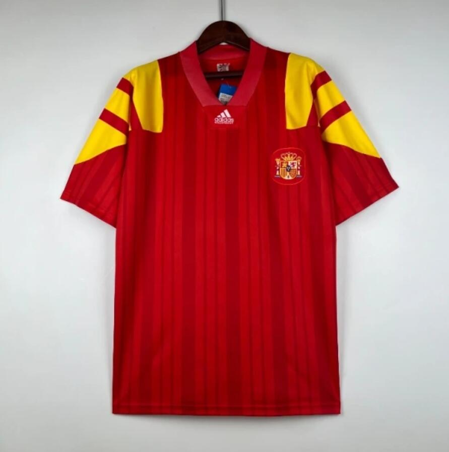 Camisetas Retro España Primera Equipación 1992/93