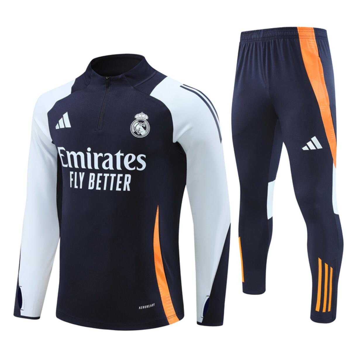 Chandal Entrenamiento Real M adrid (Hombre/Niño) 24/25 + Pantalones