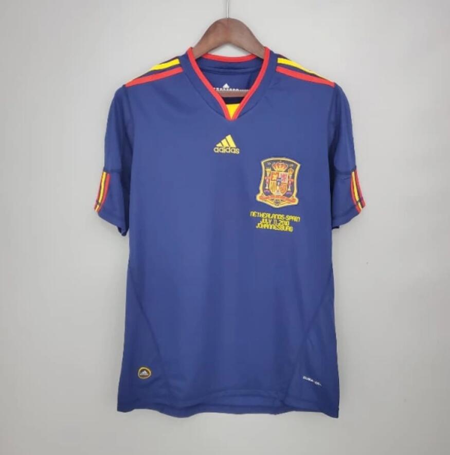 Camisetas Retro España Segunda Equipación 2010