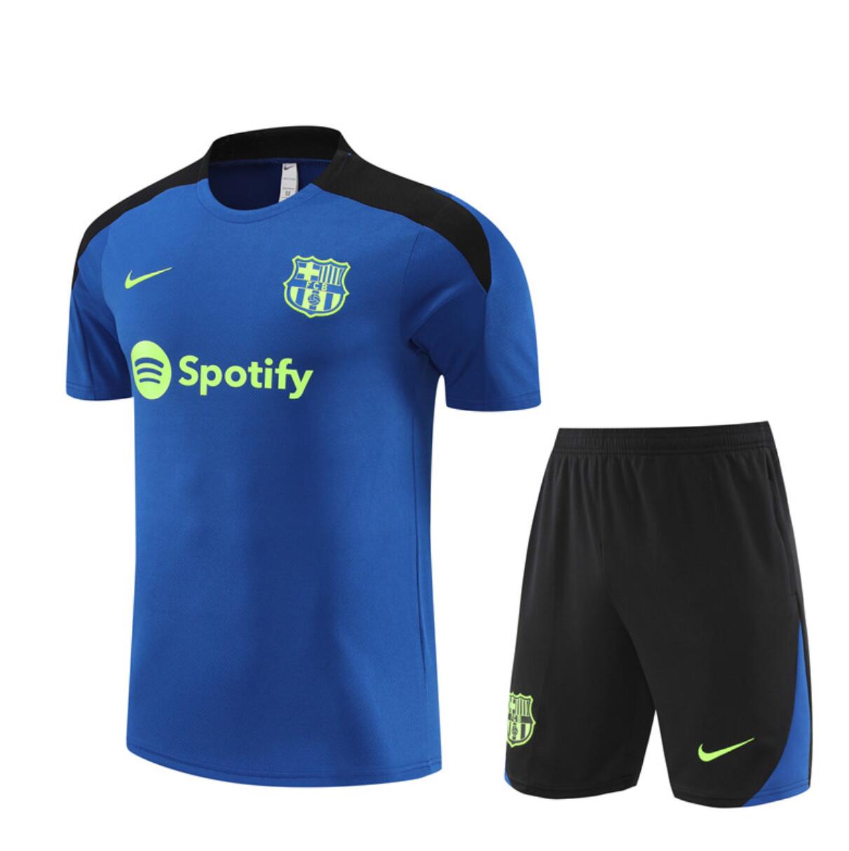 Camiseta B-arcelona Fc Pre-Match Azul 24/25 + Pantalones