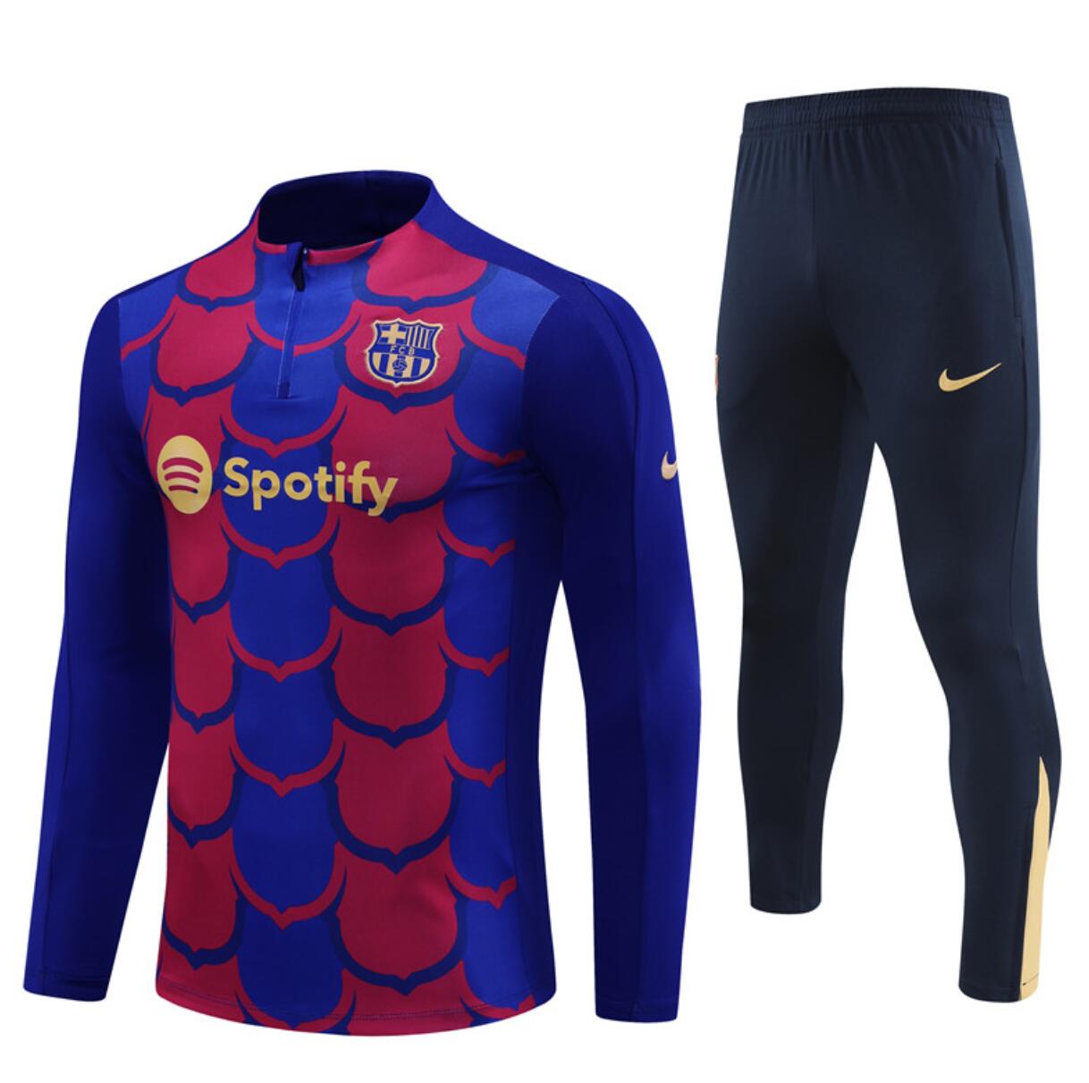 Sudadera Fc B-arcelona (Hombre/Niño) Pre Match 24/25 + Pantalones