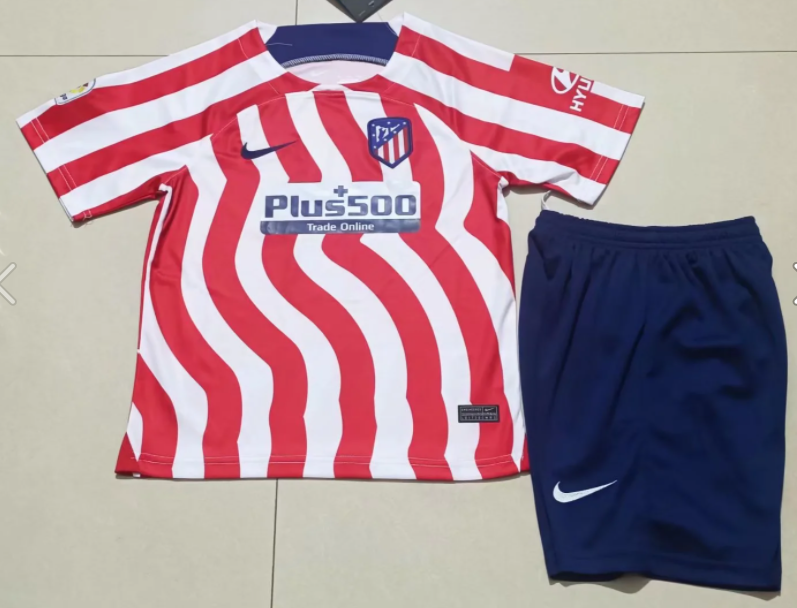 Atlético de Madrid Primera equipación Niños 2021 2022