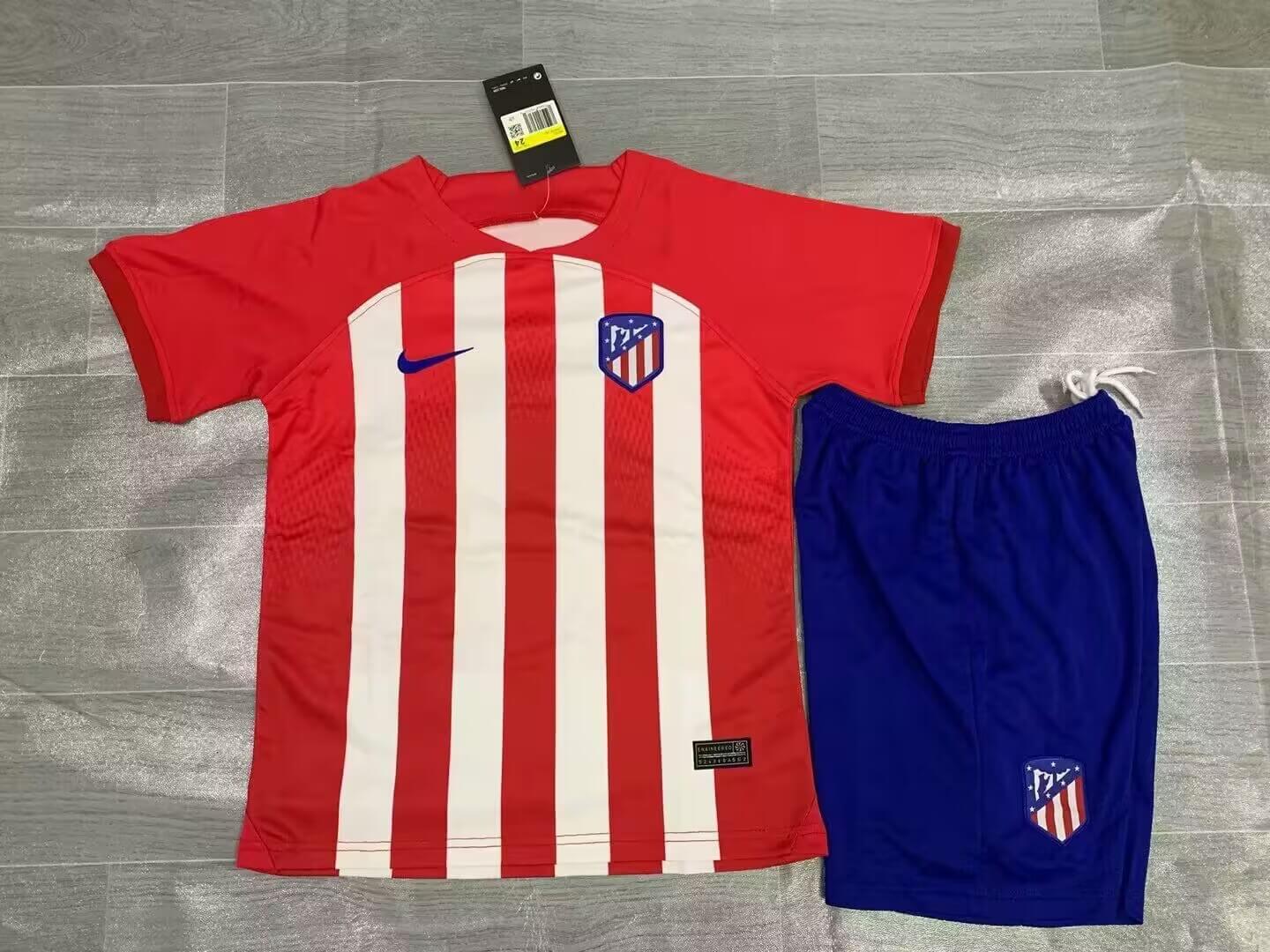 fiesta láser Deflector Camiseta Atlético De Madrid 1ª Equipación 23/24 Niño [AM4002351V] - €19.90 :