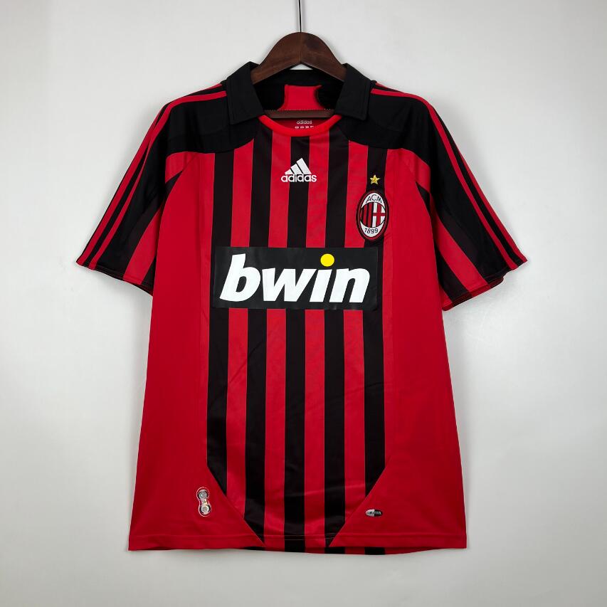 Camiseta Retro AC Milan Primera Equipación 07/08