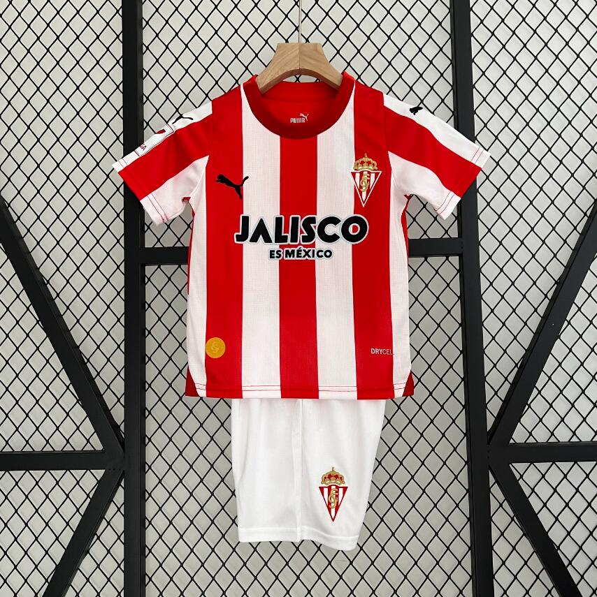 Camiseta Sporting De Gijón Primera Equipación 23/24 Niño