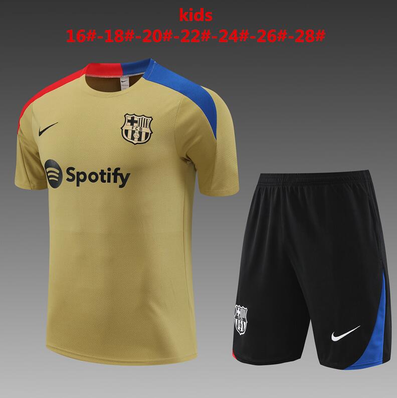 Camiseta Barcelona FC Pre-Match 2023-2024 Niño + Pantalones