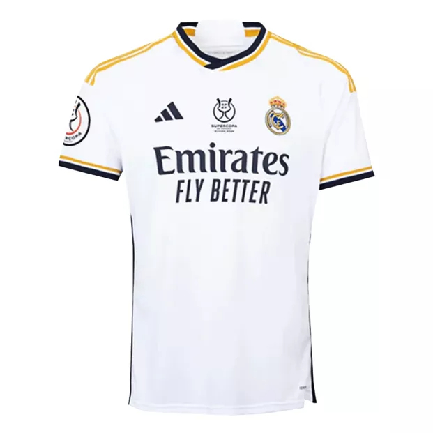 Camiseta Super Copa Real Madrid Primera Equipación 2023/24