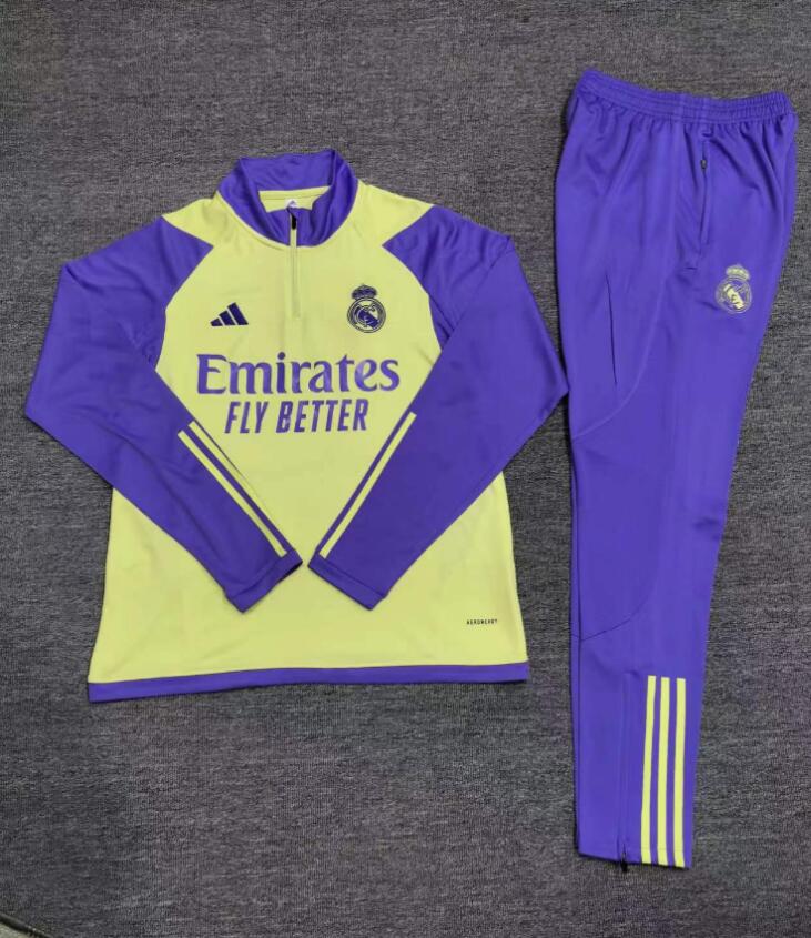 Sudadera Real Madrid 2023/2024 (Hombre/Niño)+Pantalones [ES