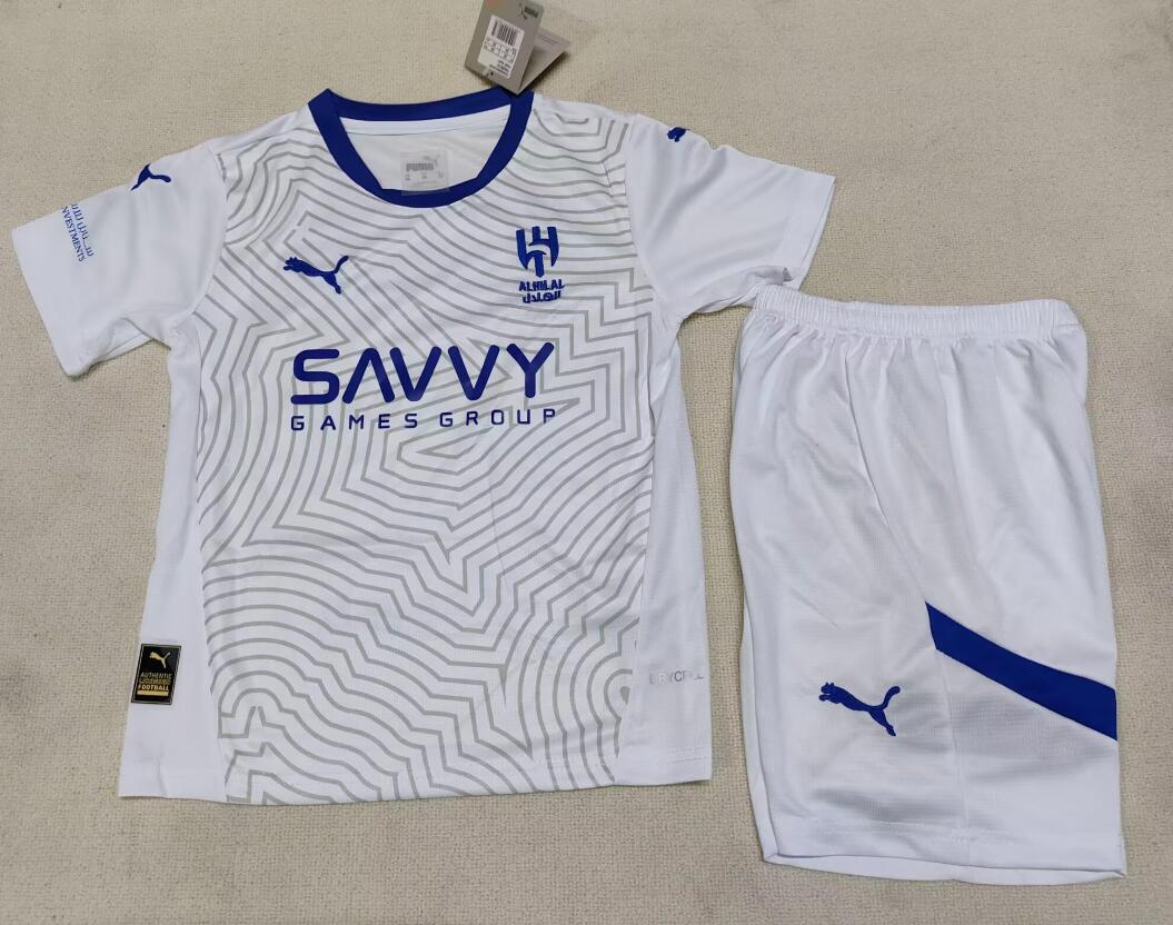 Camiseta Al Hilal SFC Segunda Equipación 24/25 Niño