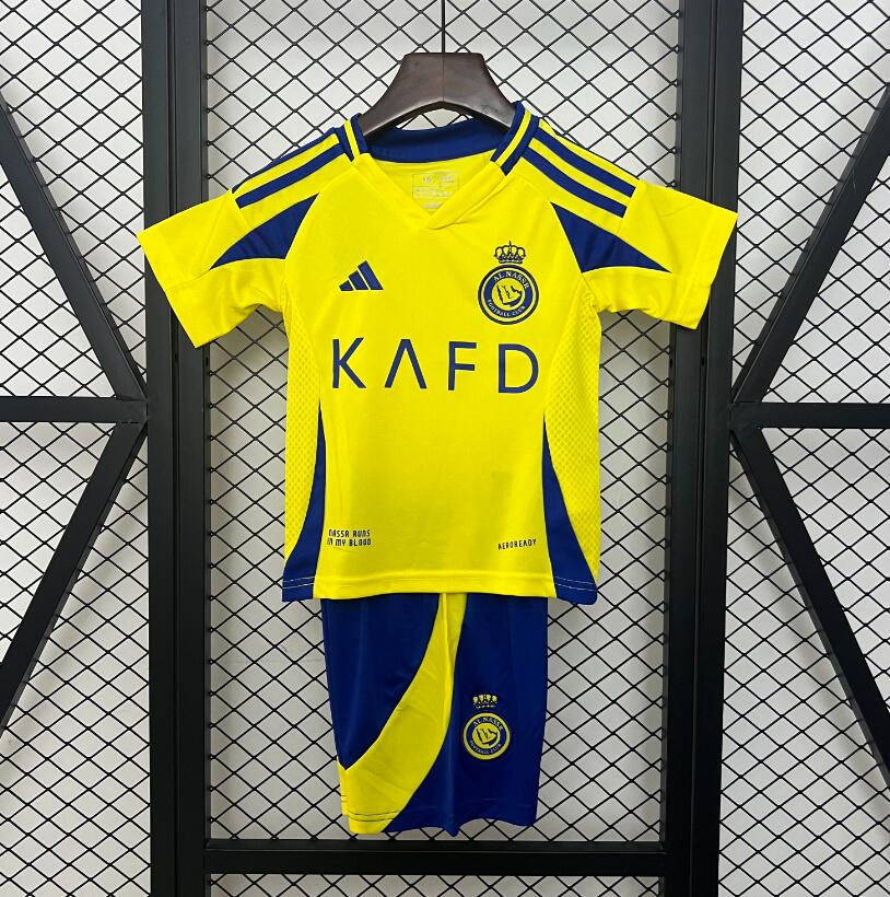 Camiseta Al-Nassr FC Primera Equipación 24/25 Niño