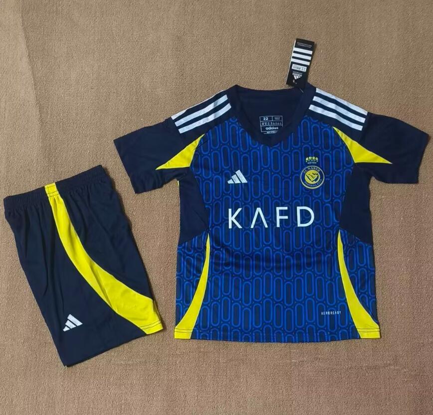 Camiseta Al-Nassr FC Segunda Equipación 24/25 Niño