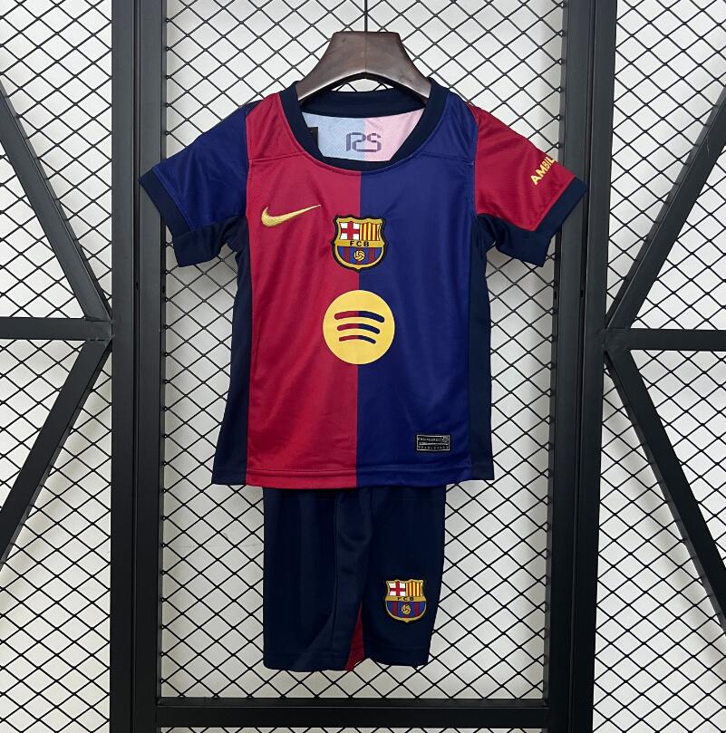 Camiseta Barcelona Fc Primera Equipación 24/25 Niño