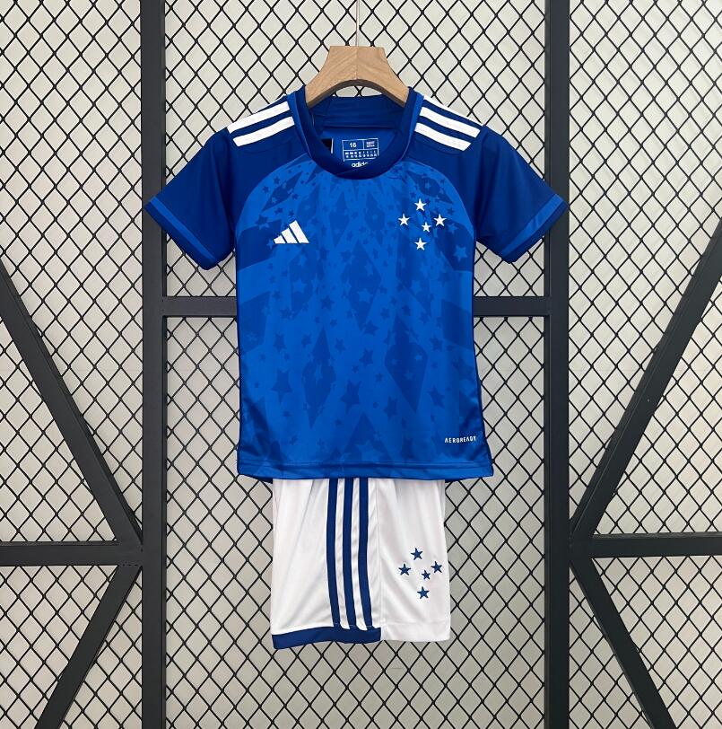 Camiseta Cruzeiro 1ª Equipación 24/25 Niño