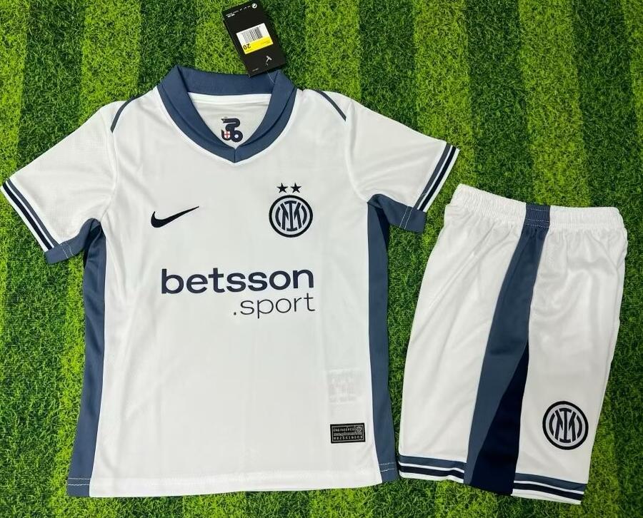 Camiseta Inter de Milán Segunda Equipación 24/25 Niño