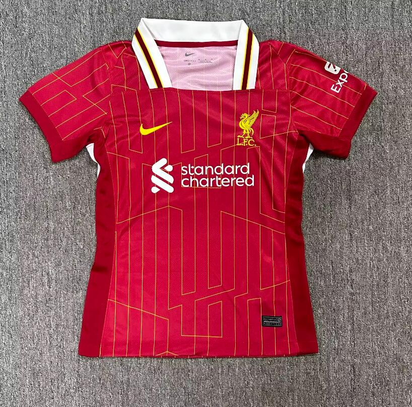 Camiseta Liverpool Fc Primera Equipación 24/25 Mujer