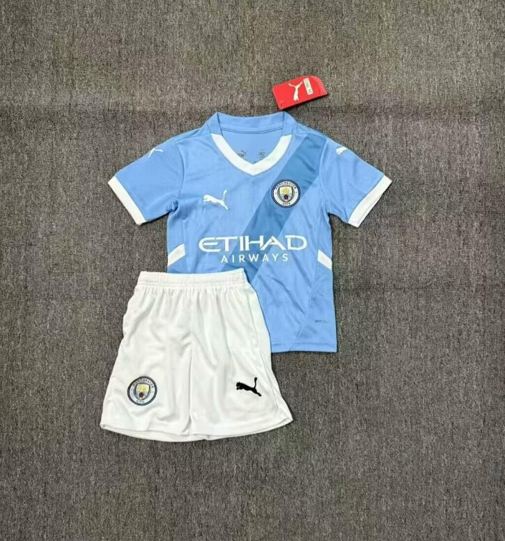 Camiseta Manchester City 1ª Equipacion 25/26 Niño