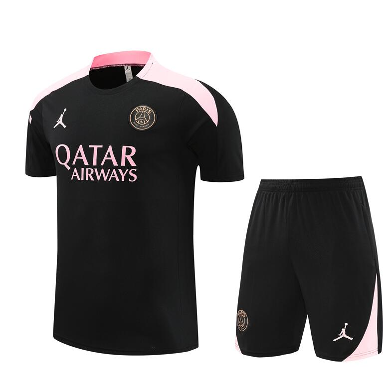 Camiseta PSG (Hombre/Niño) Pre-Match Negro 24/25 + Pantalones