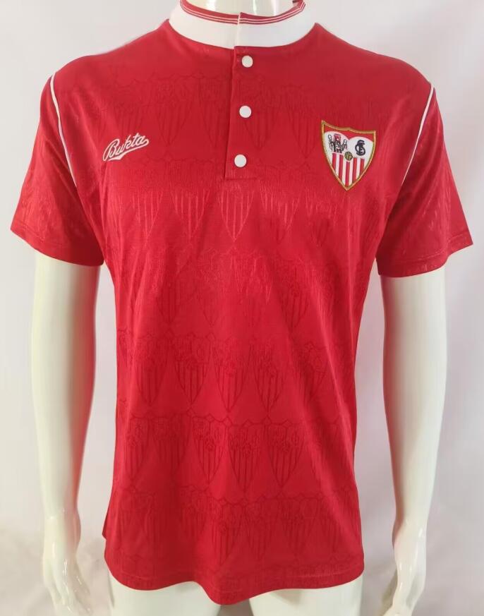 Camiseta Retro Sevilla Segunda Equipación 91/92