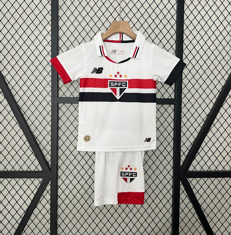 Camiseta São Paulo CF 1ª Equipación 24/25 Niño