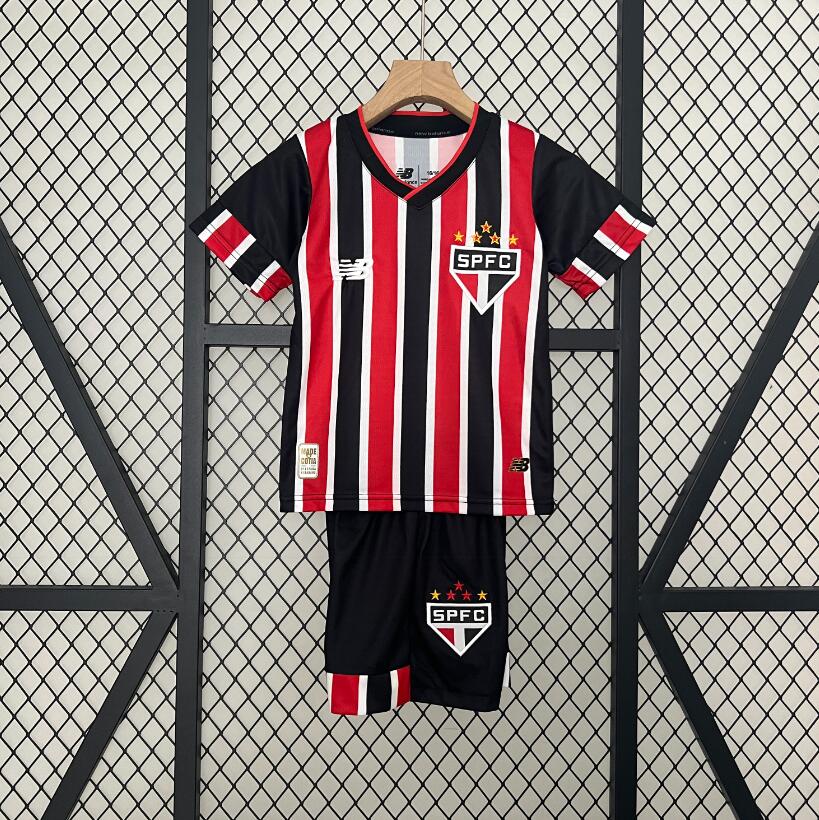 Camiseta São Paulo CF 2ª Equipación 24/25 Niño