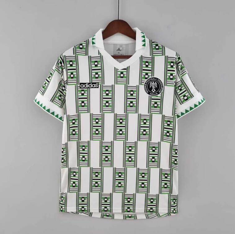 Camiseta Retro Visitante Selección de Nigeria 1994