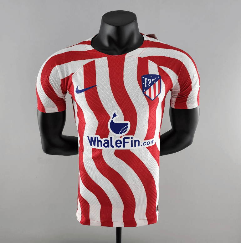 Camiseta Atlético de Madrid Adulto Primera equipación Producto Oficial (XS)  : : Moda