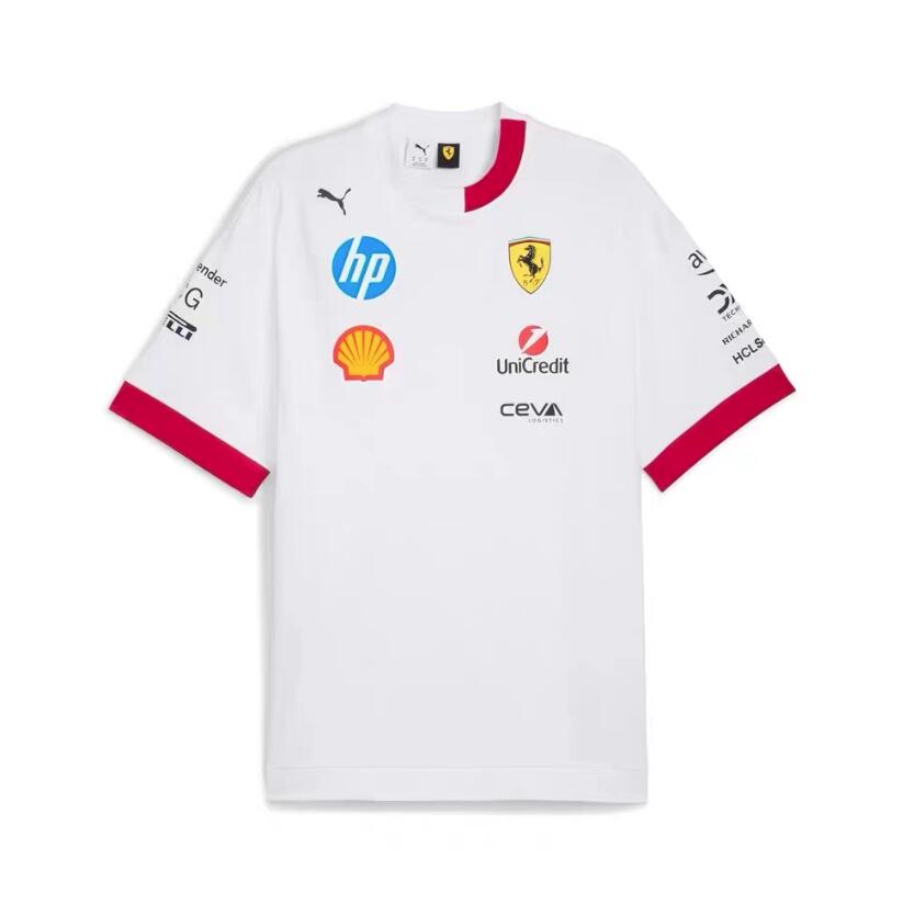 Camiseta F1 F Blanco 2025